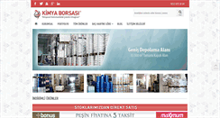 Desktop Screenshot of kimyaborsasi.com.tr